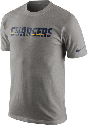 Nike Men's San Diego Chargers Wordmark T-Shirt