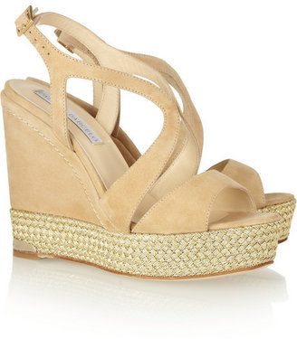 Paloma Barceló Suede wedge sandals