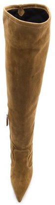Giuseppe Zanotti Over the Knee Suede Boots