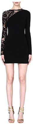 Emilio Pucci Lace-sleeve knitted dress