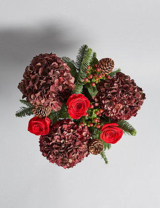 Marks and Spencer The Collection Christmas Jewel Flower Bouquet
