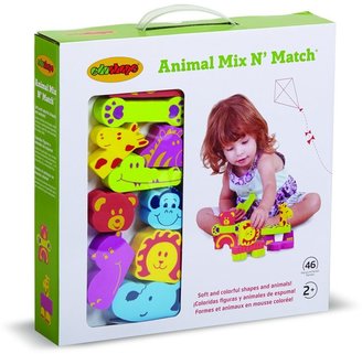 Edushape 716166 Animals Mix N Match - 46 Pc
