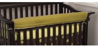 Cotton Tale Designs Crib Rail Front Cover Up, Elephant Brigade, 1-Pack