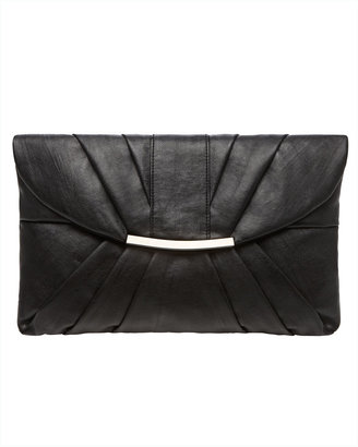Spiegel Oversize Clutch Handbag with Softly Pleated Front