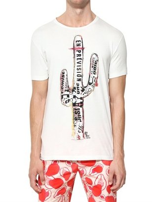 Marc Jacobs Bast Art Print Cotton Jersey T-Shirt