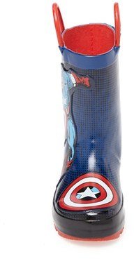 Western Chief 'Captain America TM ' Rain Boot (Toddler)