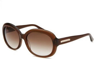 Juicy Couture Women's Oval Brown & Glittered Sunglasses