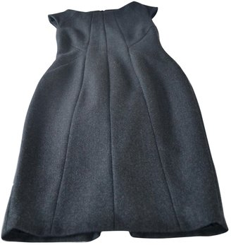 Karl Lagerfeld Paris Grey Wool Dress