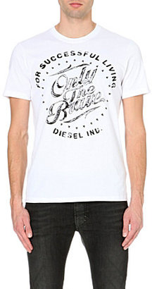 Diesel T-balder cotton-jersey t-shirt - for Men