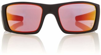 Oakley Men`s ruby iridium rectangular sunglasses