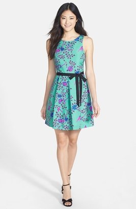 Plenty by Tracy Reese Print Faille Fit & Flare Dress