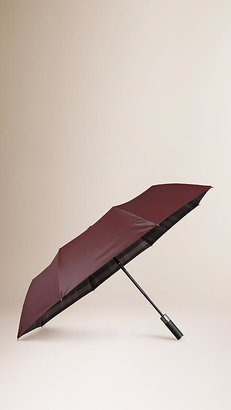 Burberry Check-lined Folding Umbrella