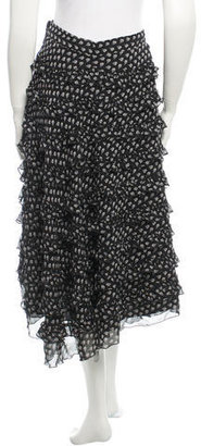 Anna Sui Silk Skirt