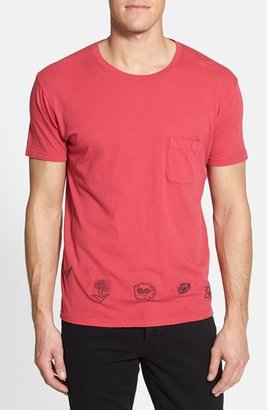Marc by Marc Jacobs 'Doodle Embroidery' Cotton T-Shirt