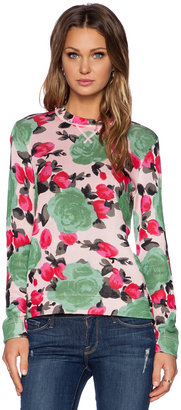 Marc by Marc Jacobs Jerrie Rose Printed Sweater