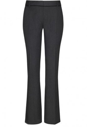 Cross Dyed Bootcut Suit Trousers
