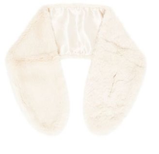 Red Herring Ivory faux fur stole