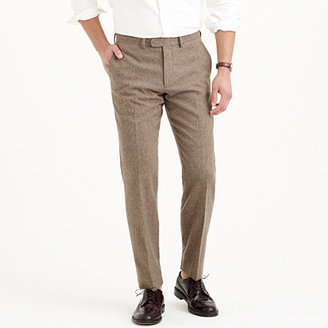 J.Crew Bowery classic pant in Italian Donegal wool