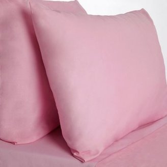 Home Collection Basics Pink polycotton fitted sheet