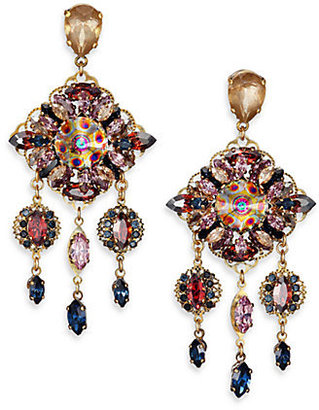 Erickson Beamon Happily Ever After Drop Earrings