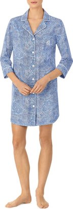 Lauren Ralph Lauren Cotton Jersey Sleep Shirt