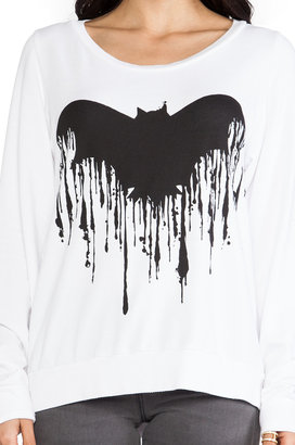 Lauren Moshi Jet Dripping Bat Sweatshirt