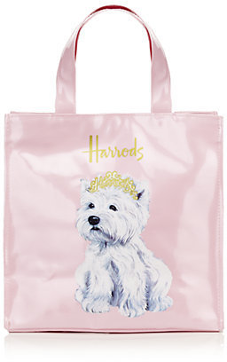 Harrods Small Princess Westie Shopper Bag