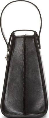 J.W.Anderson Black Leather Triangle Bag