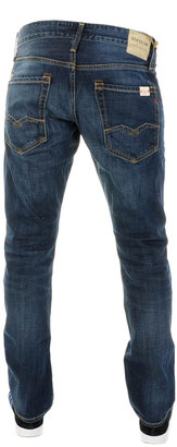Replay Waitom Regular Slim Fit Jeans Blue