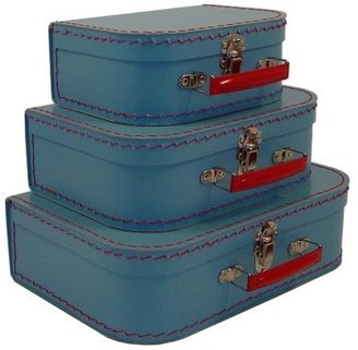 cargo Cool - Euro Suitcases, 3-Set, Soft Blue, 10-Pack