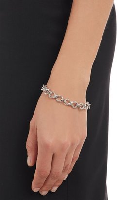 Balenciaga Bow-Link Bracelet-Colorless