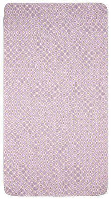 Living Textiles Tigerlily Orchid Cot Fitted Sheet