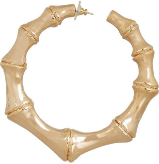 Balmain Gold-plated hoop earrings