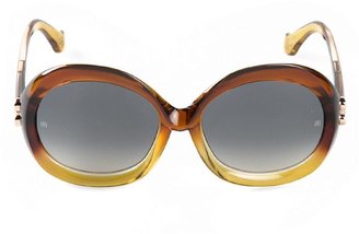 Balenciaga oversized sunglasses