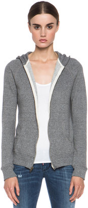Current/Elliott The Hoodie Poly-Blend in Heather Grey
