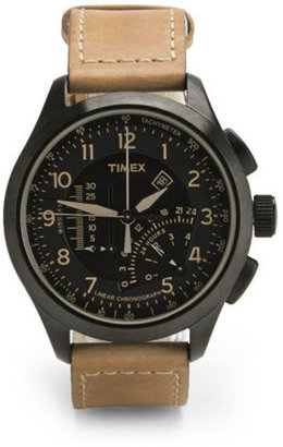 Timex Men’s Intelligent Quartz Linear Chronograph Watch – Tan