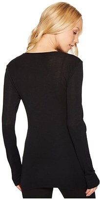 Hanro Woolen Silk Long-Sleeve Shirt 1418
