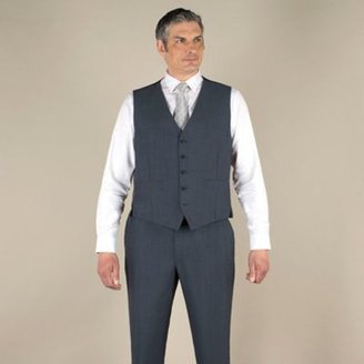 Centaur Big & Tall Big & tall blue mohair-look regular fit waistcoat