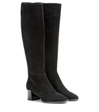 Pierre Hardy Suede Knee-boots