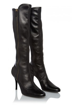 Gucci Leather Knee High Boots