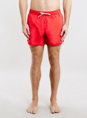 Topman Red Swim Shorts
