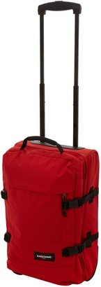 Eastpak Tranverz Red Small Wheeled Duffle