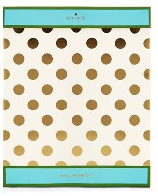 Kate Spade Dotted Spiral Notebook