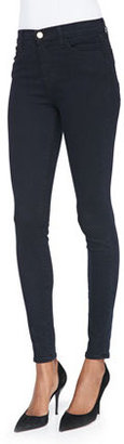J Brand Jeans Maria High-Rise Skinny Jeans, Bluebird
