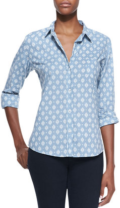 Velvet by Graham & Spencer Neela Printed Buttoned Shirt (Stylist Pick!)