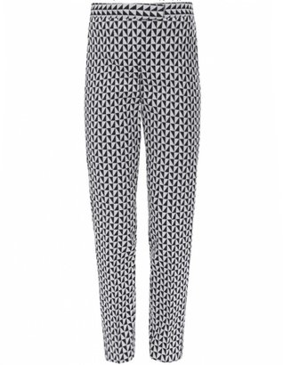 Paul Smith Black Jacquard Graphic Trousers