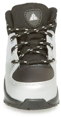 Nike 'Manoa ACG' Leather & Nylon Sneaker Boot (Baby, Walker & Toddler)