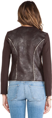 Ella Moss Riley Jacket with Faux Shearling
