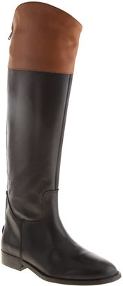 Schuh Womens Black & Brown Gallop Boots