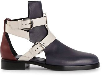 Pierre Hardy contrast strap ankle boot